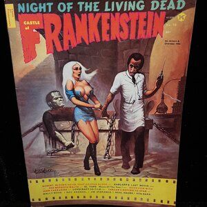 Castle of Frankenstein 18 1972 Magazine Book Night Of The Living Dead